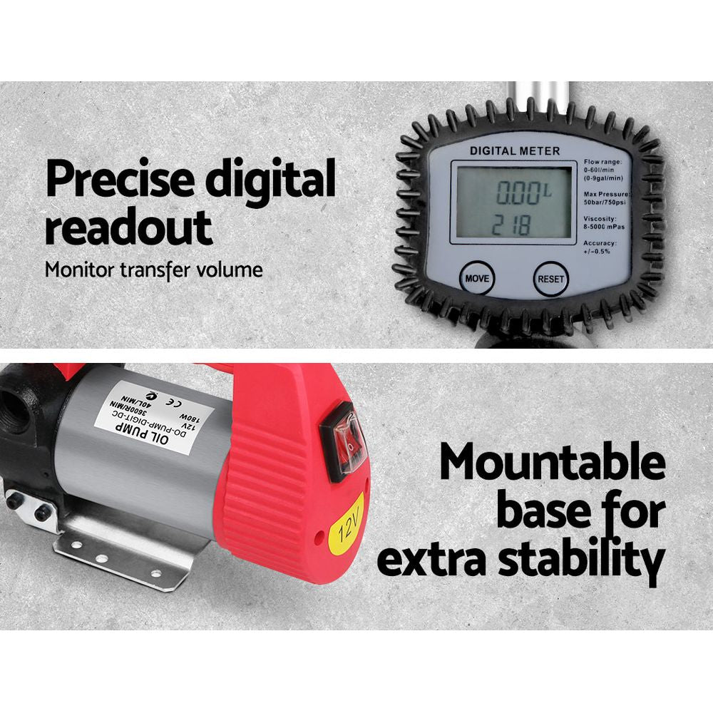 Fuel & Exhaust: 12V Electric Diesel Oil Bio-diesel Transfer Pump