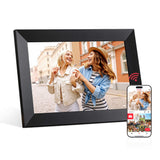 Picture Frames: Artiss Digital Photo Frame 10.1 Inch WIFI Touch-Screen Picture Video Player 32G