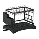 Dish Racks: Cefito Dish Rack Expandable Drying Drainer Cutlery Holder Tray Kitchen 2 Tiers