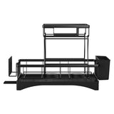 Dish Racks: Cefito Dish Rack Expandable Drying Drainer Cutlery Holder Tray Kitchen 2 Tiers