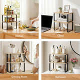 Dish Racks: Cefito Kitchen Storage Shelves Rack Cupboard Cabinet Organiser Set of 2