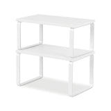 Dish Racks: Cefito Kitchen Storage Shelves Rack Cupboard Cabinet Organiser Set of 2