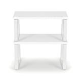 Dish Racks: Cefito Kitchen Storage Shelves Rack Cupboard Cabinet Organiser Set of 2