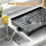 Dish Racks: Cefito Dish Drying Rack for Kitchen Storage Organisation Kitchen Sink Organiser Dish Drainer