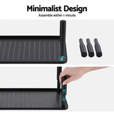Desktops & Accessories: Artiss Monitor Stand Adjustable Riser For Computer Monitor And Laptop 3 Height Desk Organizer Black