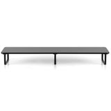 Desktops & Accessories: Artiss Dual Monitor Stand 100cm Riser Large Laptop Stand Desk Organiser Black