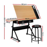 Artiss Drawing Desk Drafting Table