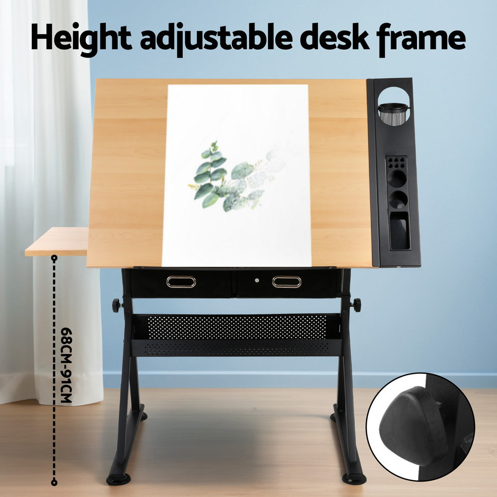 Desks: Artiss Drawing Desk Drafting Table