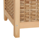 Clothing & Wardrobe Storage: Artiss Laundry Hamper Bathroom Storage Cabinet Wooden Organiser Bag Clothes