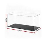 Arts & Crafts: Artiss Clear Acrylic Display Case Dustproof Protection Box For Car Toys 15CM