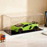 Arts & Crafts: Artiss Clear Acrylic Display Case Dustproof Protection Box For Car Toys 15CM