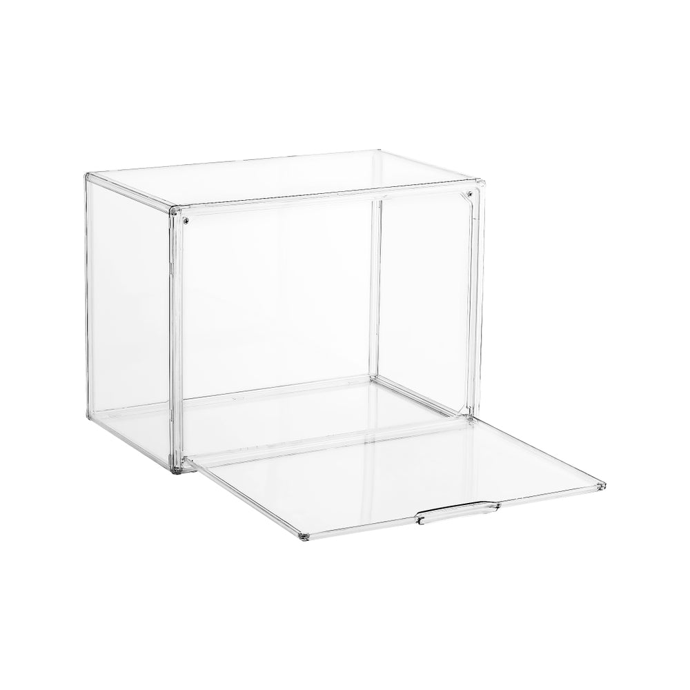 Arts & Crafts: Artiss Clear Acrylic Display Case Dustproof Protection Box For Toys 27CM