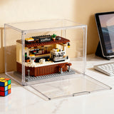 Arts & Crafts: Artiss Clear Acrylic Display Case Dustproof Protection Box For Toys 27CM