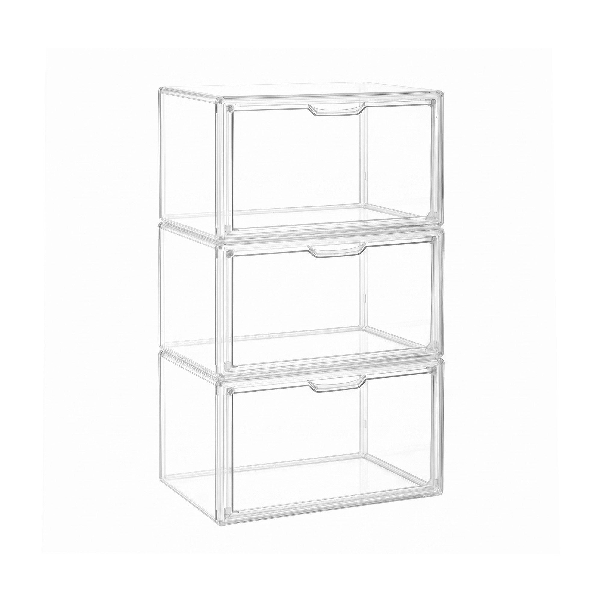 Artiss Clear Acrylic Display Case Box 2 Pack For Toys 54cm