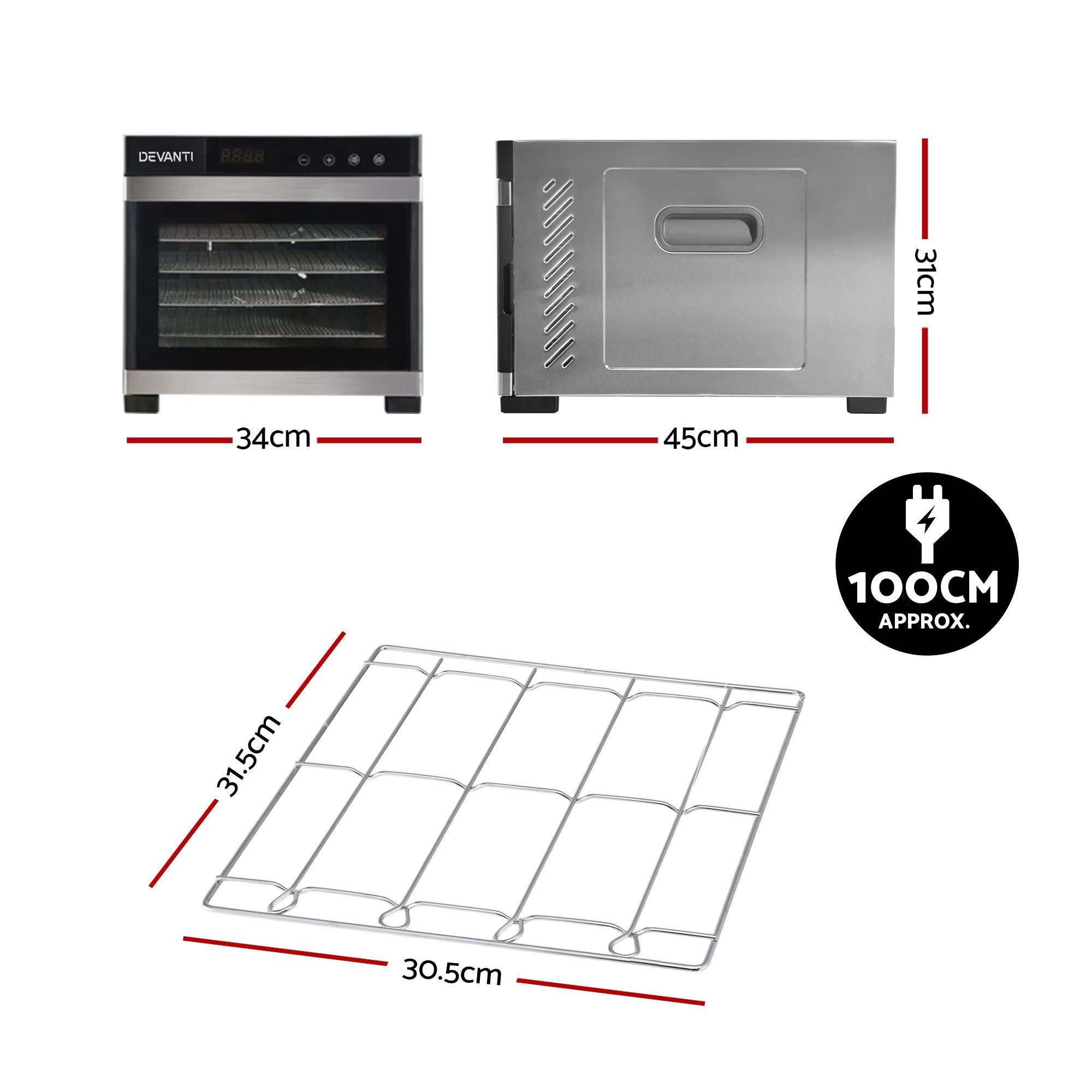 Artiss Clear Acrylic Display Case 3 Pack Toy Storage Box