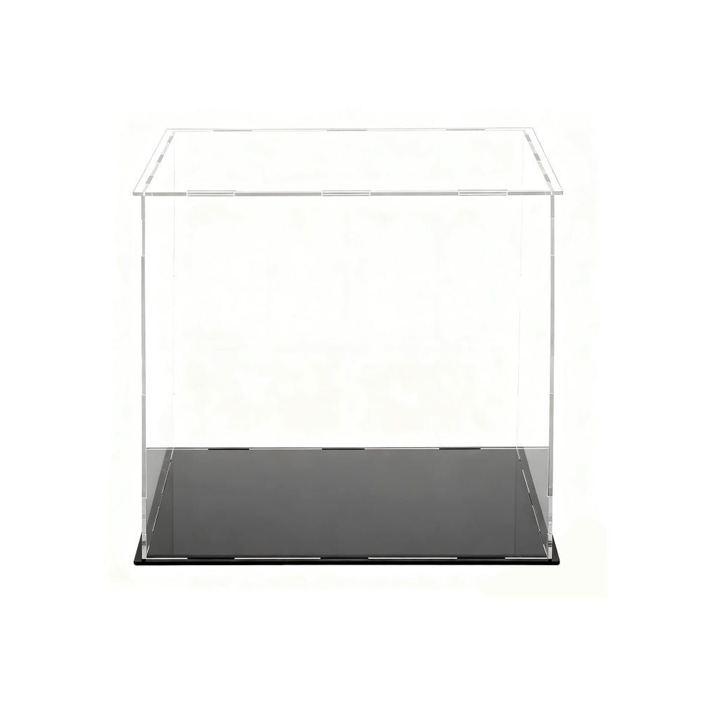 Arts & Crafts: Artiss Clear Acrylic Display Case Dustproof Protection Box For Car Toys 30CM