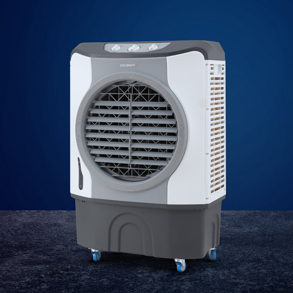 Evaporative Coolers: Devanti Evaporative Air Cooler Conditioner Commercial 45L