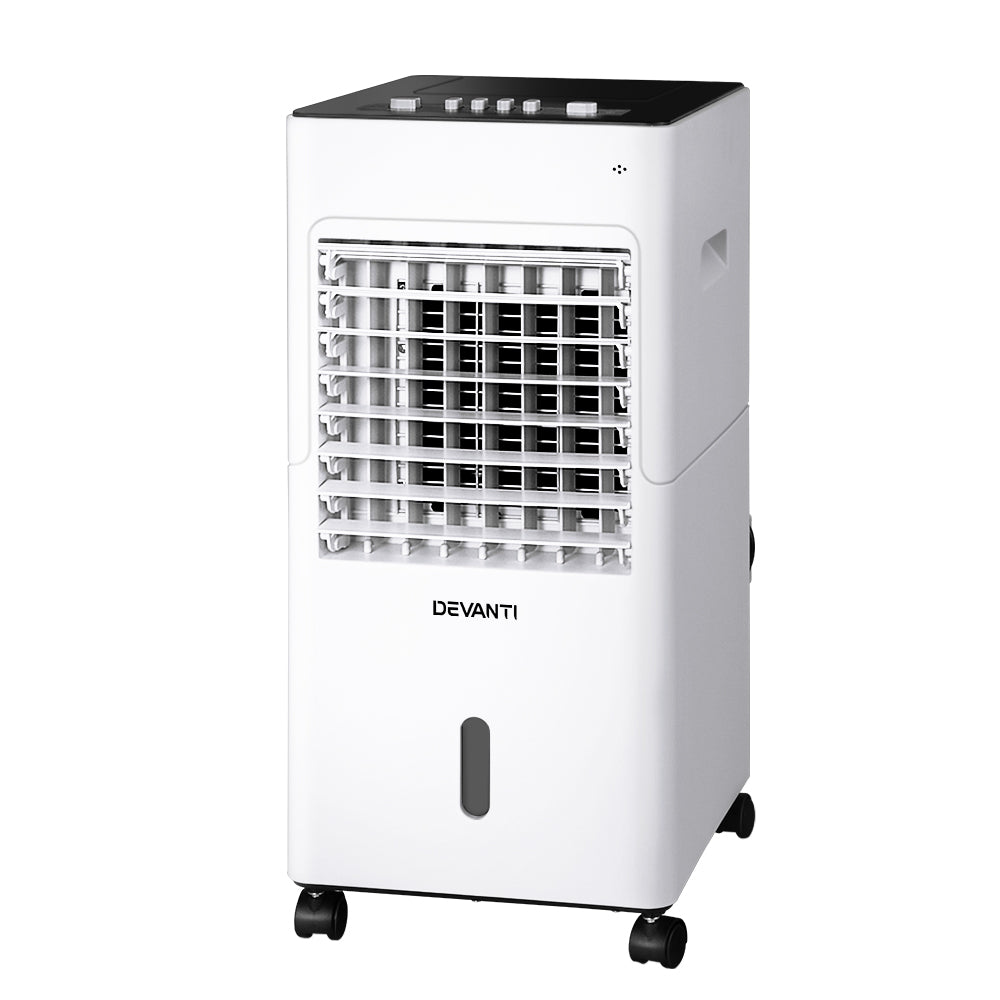 Evaporative Coolers: Devanti Evaporative Air Cooler Conditioner 6L
