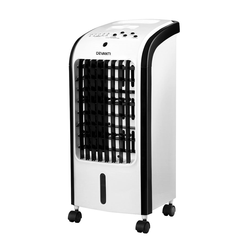 Evaporative Coolers: Devanti Evaporative Air Cooler Conditioner 4L