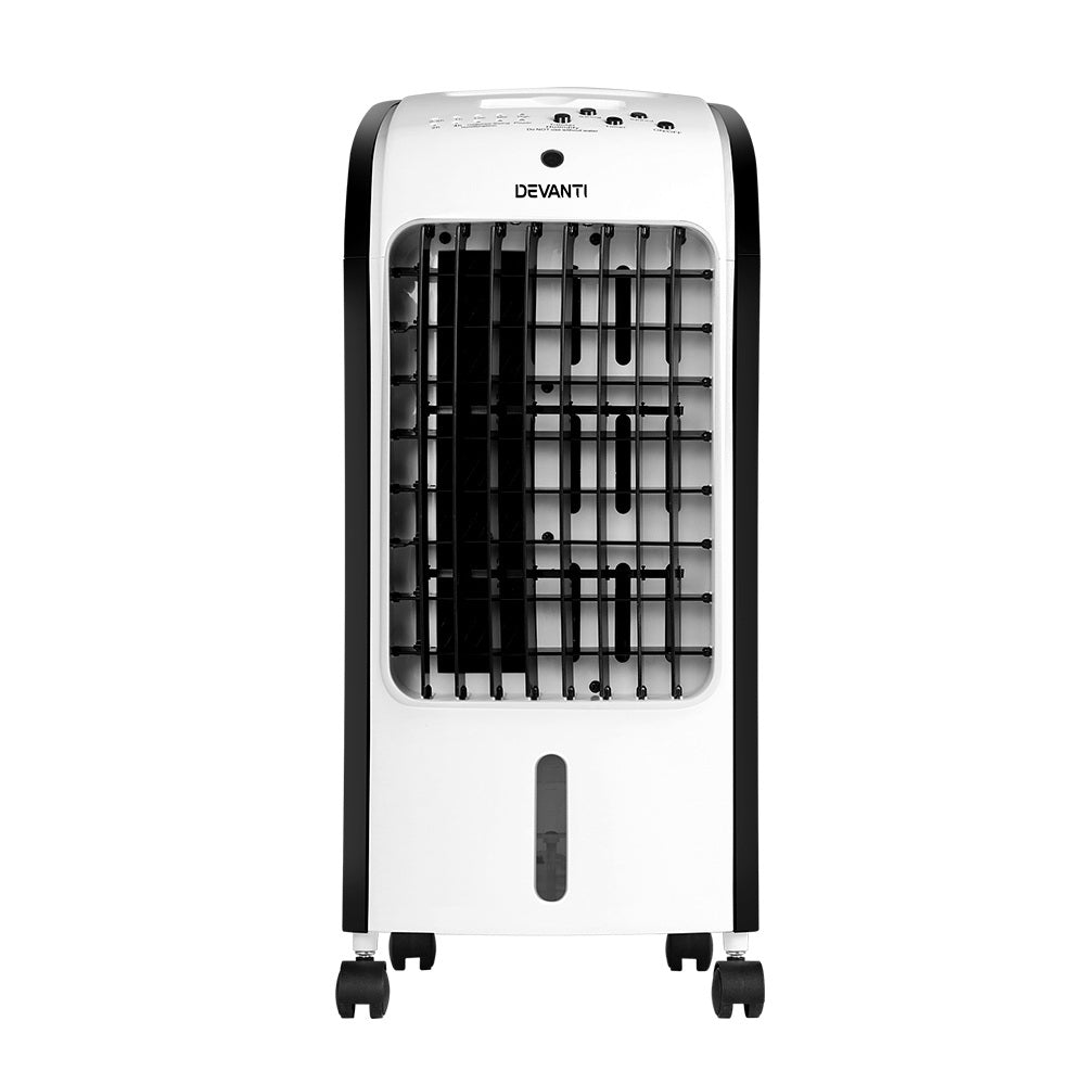 Evaporative Coolers: Devanti Evaporative Air Cooler Conditioner 4L