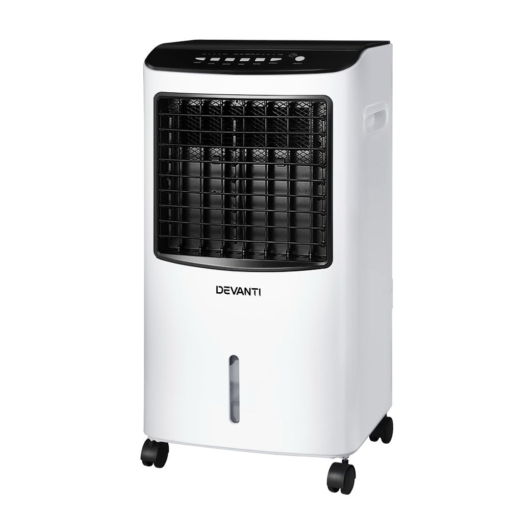 Evaporative Coolers: Devanti Evaporative Air Cooler Conditioner 8L
