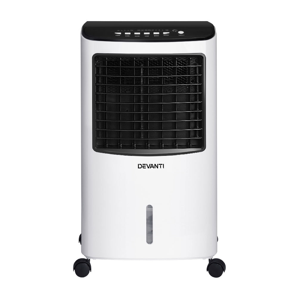 Evaporative Coolers: Devanti Evaporative Air Cooler Conditioner 8L