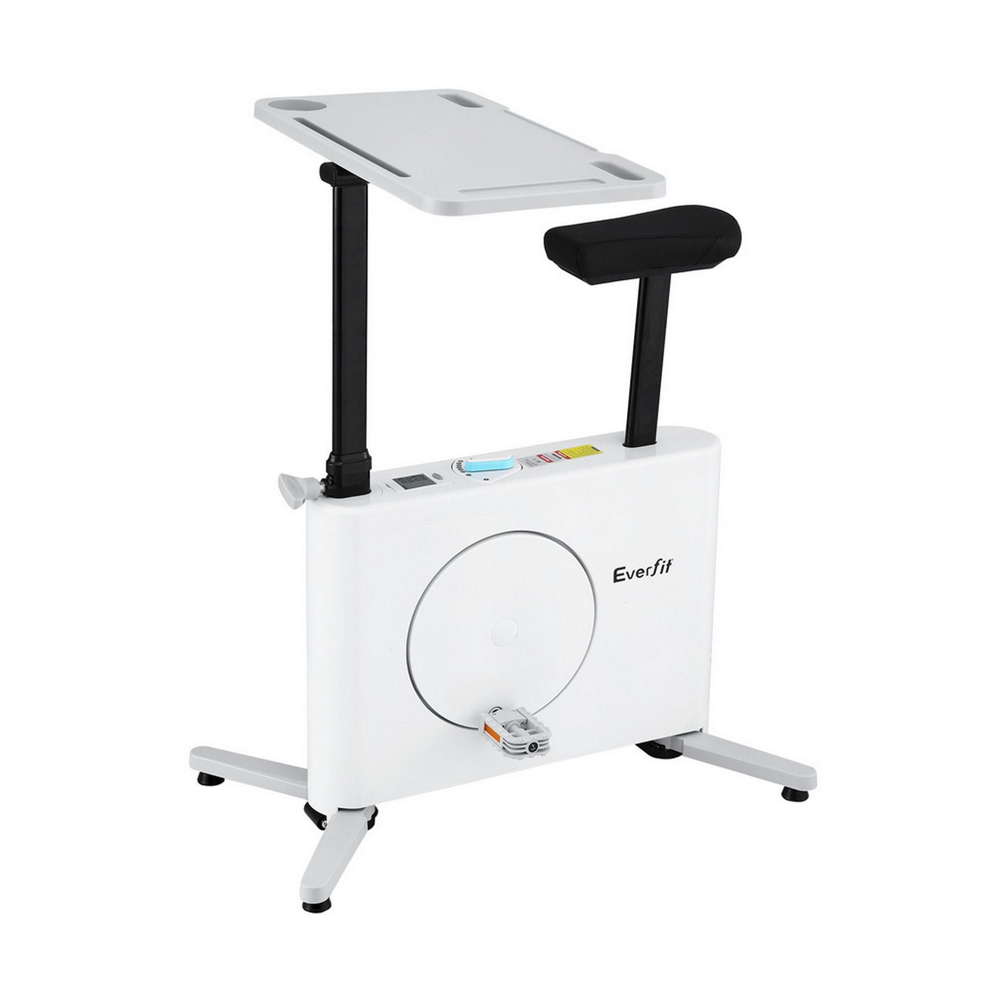 Everfit Exercise Bike Magnetic Desk Bike with Tabletop Fitness Home Workout Gym