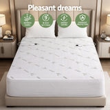 Blankets & Throws: Giselle Electric Blanket Bamboo Fabric Double Fitted Heated Pad Underlay Washable Winter