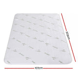 Blankets & Throws: Giselle Electric Blanket Bamboo Fabric King Single Fitted Heated Pad Underlay Washable Winter