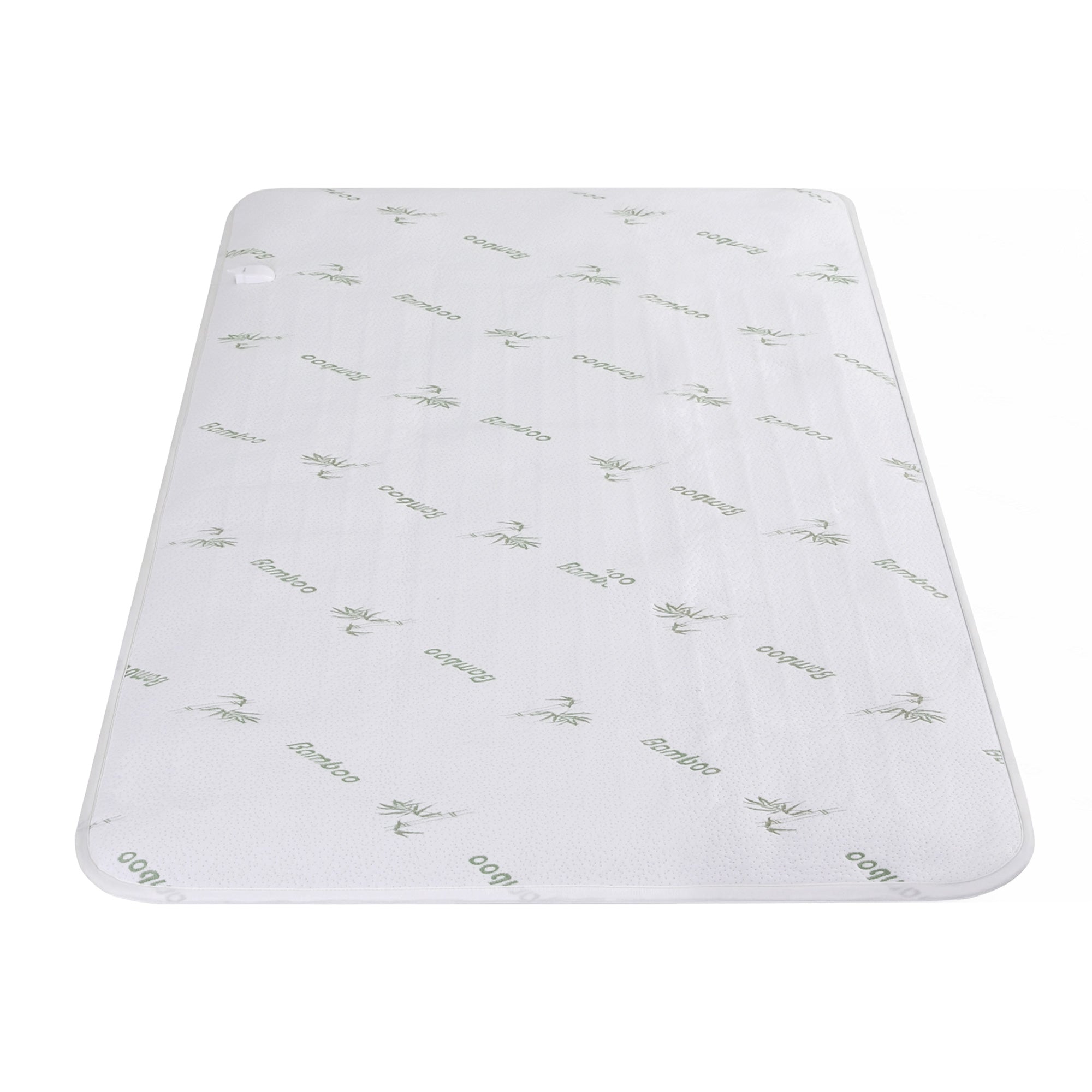 Blankets & Throws: Giselle Electric Blanket Bamboo Fabric King Single Fitted Heated Pad Underlay Washable Winter