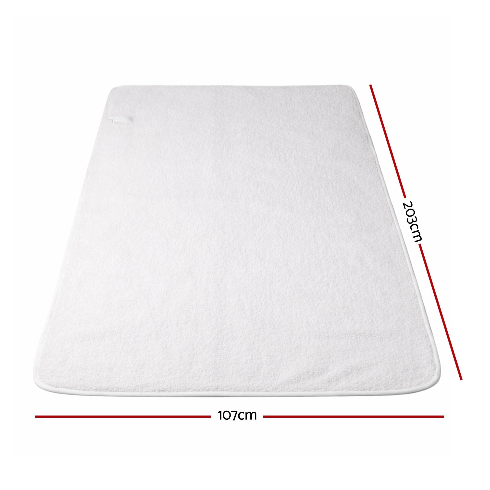Blankets & Throws: Giselle Electric Blanket LED Remote Sherpa Fleece Underlay Fully Fitted Machine Washable King Single