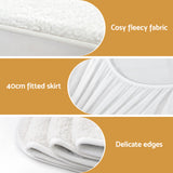Blankets & Throws: Giselle Electric Blanket LED Remote Sherpa Fleece Underlay Fully Fitted Machine Washable King Single