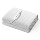 Blankets & Throws: Giselle Electric Blanket King Single Heated Fully Fitted Washable Pad Winter Warm