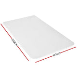 Blankets & Throws: Giselle Electric Blanket King Single Heated Fully Fitted Washable Pad Winter Warm