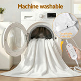 Blankets & Throws: Giselle Electric Blanket King Single Heated Fully Fitted Washable Pad Winter Warm