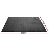Blankets & Throws: Giselle Electric Throw Rug Double Size 200x180cm Coral Fleece Heated Blanket Grey
