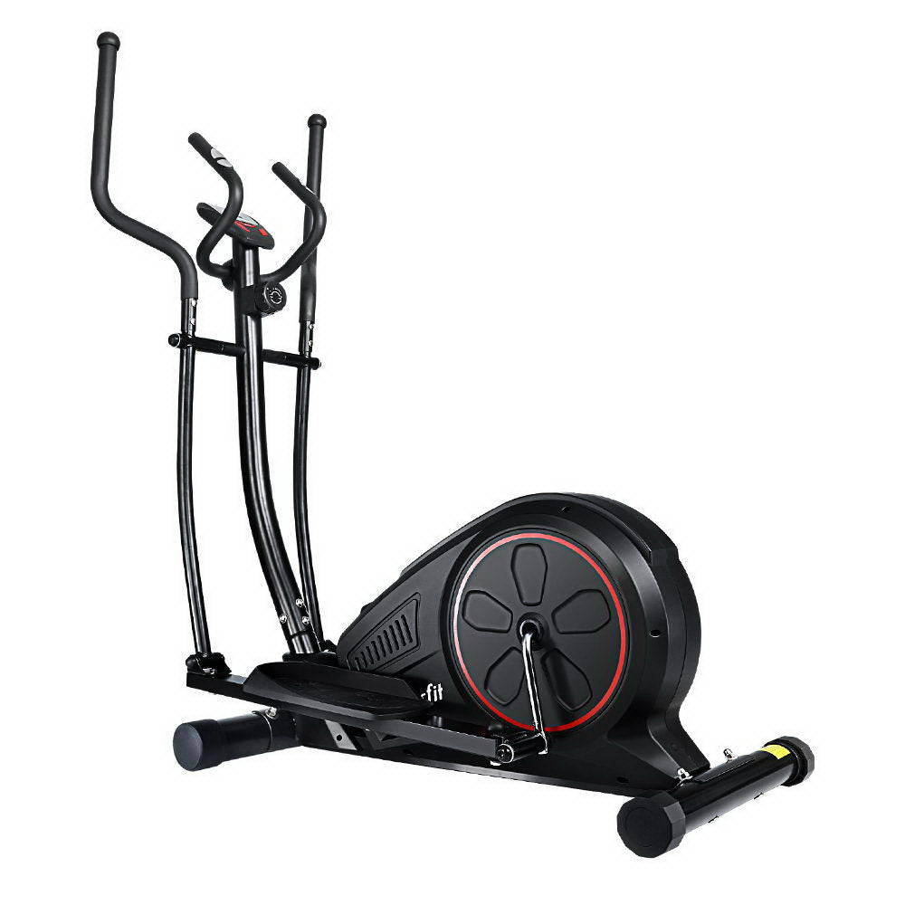 Exercise Bikes: Everfit Exercise Bike Elliptical Cross Trainer Home Gym Fitness Machine LCD