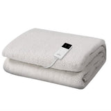 Blankets & Throws: Giselle Bedding Single Size Electric Blanket Fleece