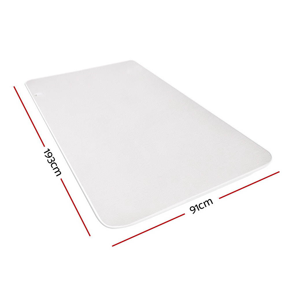 Blankets & Throws: Giselle Bedding Single Size Electric Blanket Fleece
