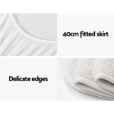 Blankets & Throws: Giselle Bedding Single Size Electric Blanket Fleece