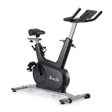 Exercise Bikes: Everfit Exercise Bike Spin Bike Electromagnetic Smart Home Fitness 24-Level Resistance 120kg Bluetooth
