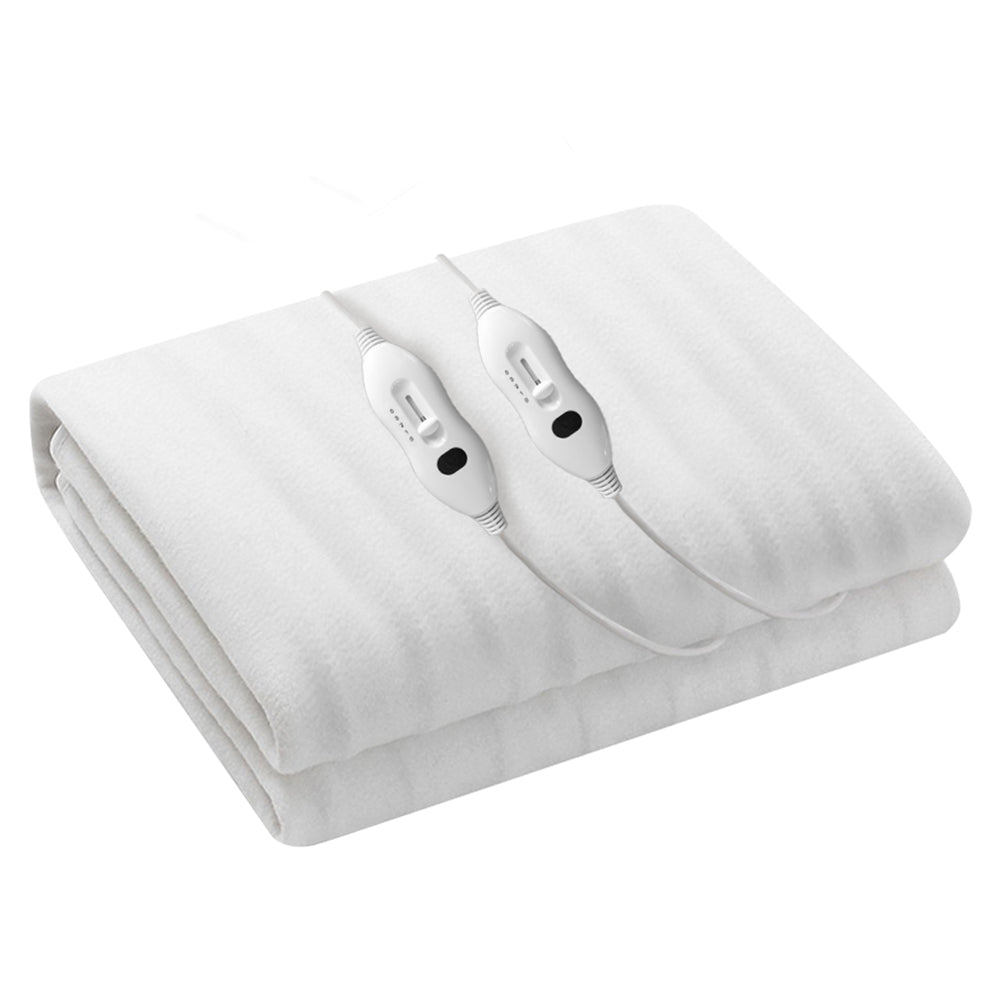 Blankets & Throws: Giselle Bedding Queen Size Electric Blanket Polyester