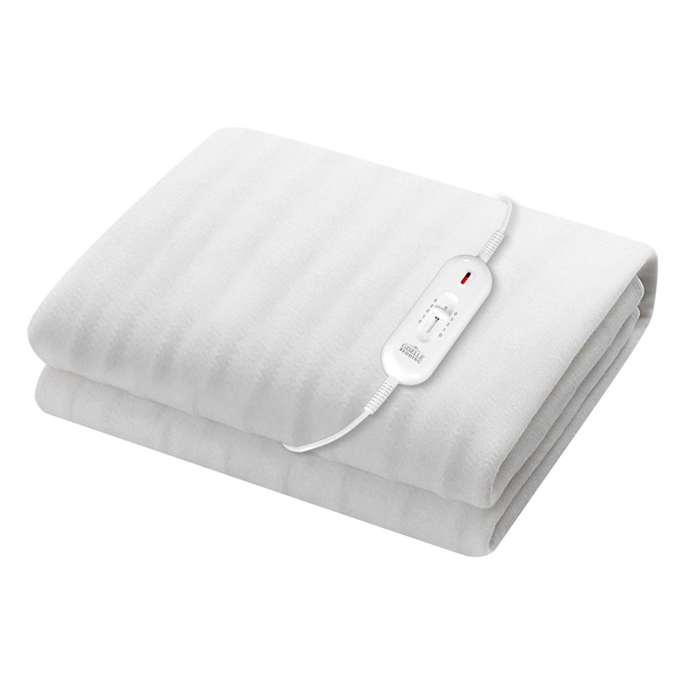 Blankets & Throws: Giselle Bedding Single Size Electric Blanket Polyester