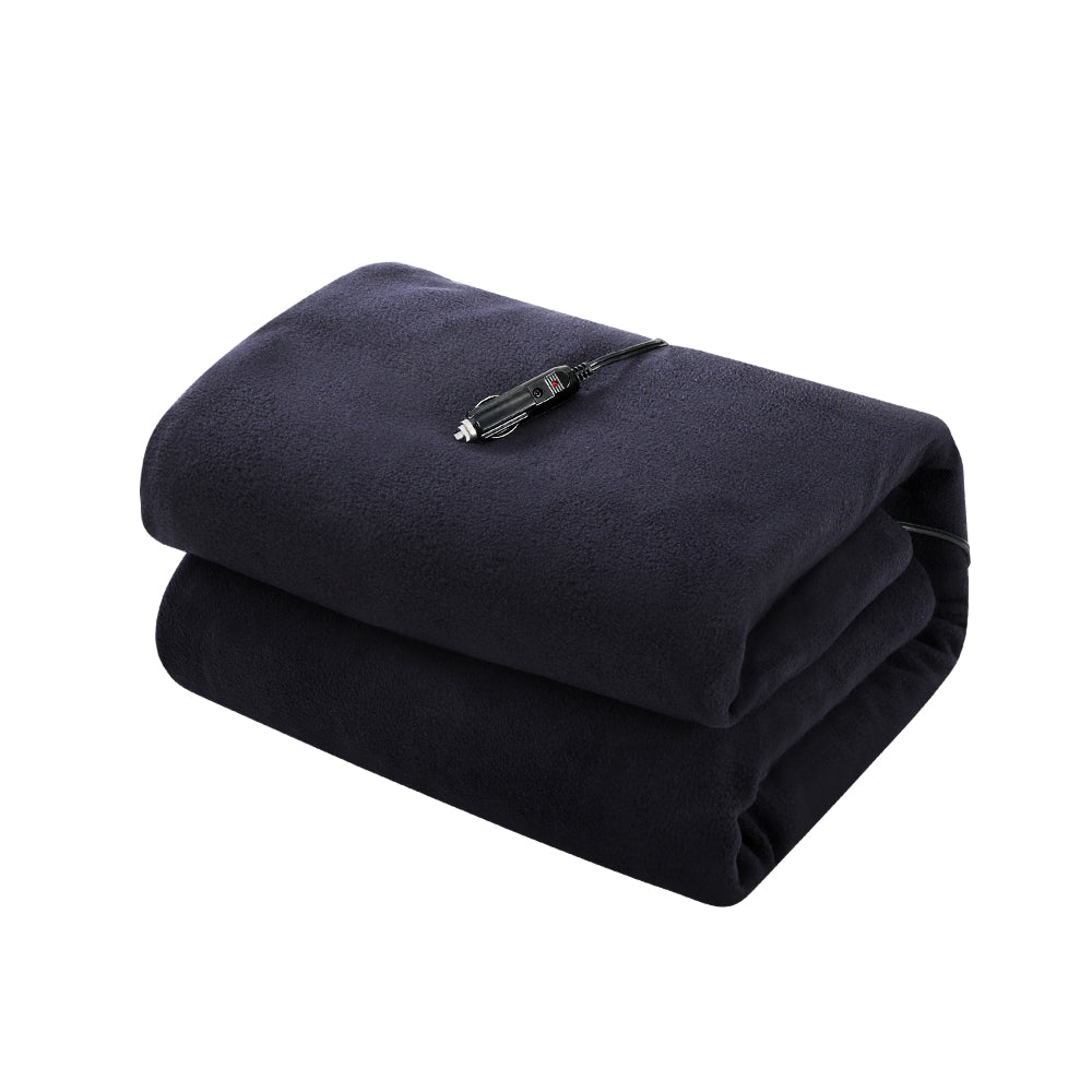 Blankets & Throws: Giselle Electric Heated Blanket Car Truck Throw Rug Travel Camping 12V DC Aut