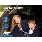 Blankets & Throws: Giselle Electric Heated Blanket Car Truck Throw Rug Travel Camping 12V DC Aut