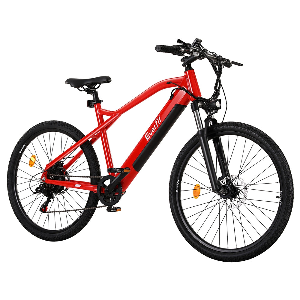 Bicycles: Everfit 26 Inch Electric Bike Mountain Bicycle eBike Built-in Battery 250W
