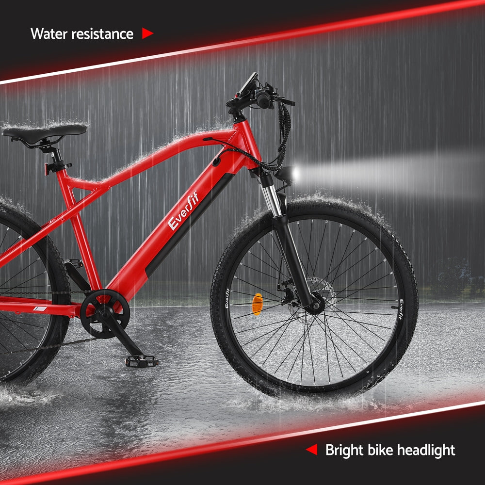 Bicycles: Everfit 26 Inch Electric Bike Mountain Bicycle eBike Built-in Battery 250W