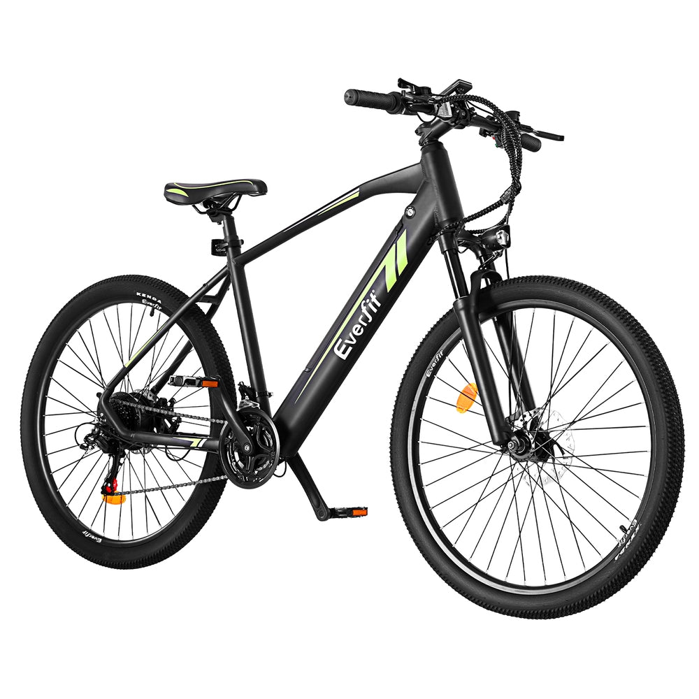 Bicycles: Everfit 27.5 Inch Electric Bike Mountain Bicycle eBike Battery 21 Speed