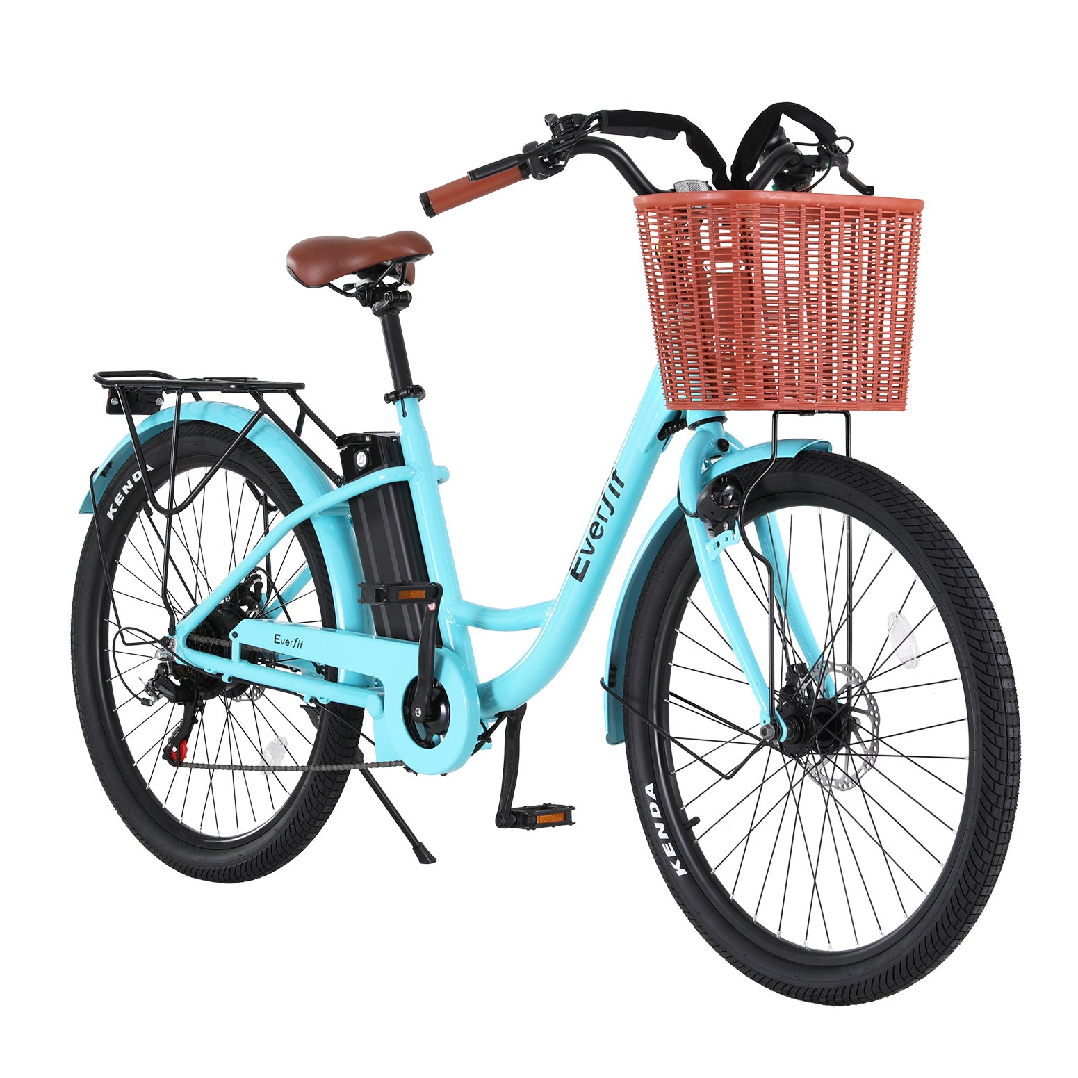 Bicycles: Everfit 26" Electric Bike City Bicycle eBike e-Bike Commuter w/ Battery BL