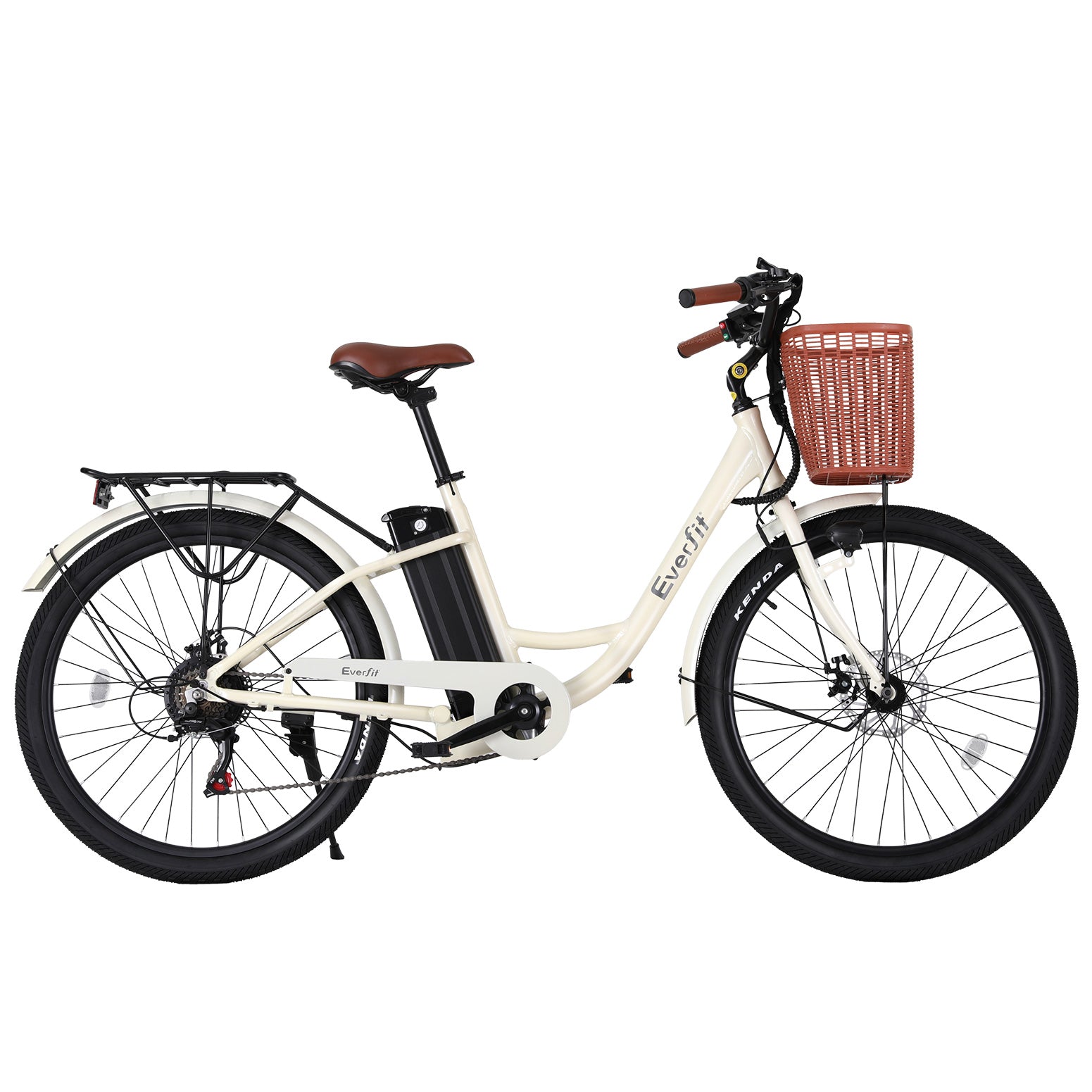 Bicycles: Everfit 26" Electric Bike City Bicycle eBike e-Bike Commuter w/ Battery WH